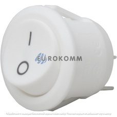 Переключатель Daier KCD1-5-101, ON-OFF, 2pin, 6A 250V, белый