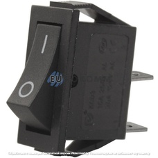 Переключатель Daier KCD3-101, ON-OFF, 2pin, 15A 250V, чёрный