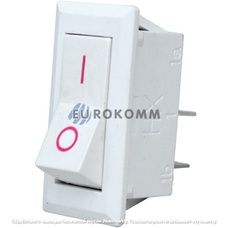Переключатель Daier KCD3-8-101 W, ON-OFF, 2pin, 15A 250VAC