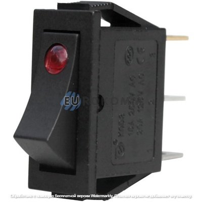 Переключатель Daier KCD3-101EN, ON-OFF, 3pin, 15A 250VAC