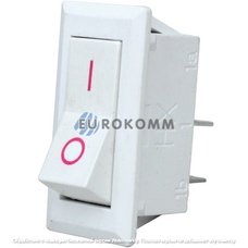Переключатель Daier KCD3-8-101 W, ON-OFF, 2pin, 15A 250VAC