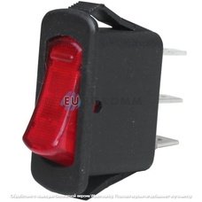 Переключатель Daier KCD3-12-101N RD, ON-OFF, 3pin, 15A 250VAC