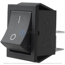 Переключатель Daier KCD2-201, ON-OFF, 4pin, 15A 250V, чёрный