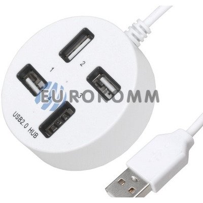 USB HUB на 4 порта USB 2.0 (Model:P-1703), в блистере