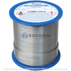Припой Cynel Sn60Pb40-SW26Q, диам.-1.5мм, 1кг на катушке