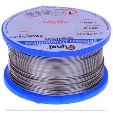 Припій Cynel Sn60Pb40-SW26, діам.-0,7мм, 250г, на котушці