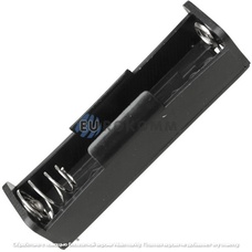 Корпус для одной батарейки типа "18650", 3.7V, Daier BH18650-1001/P, под пайку