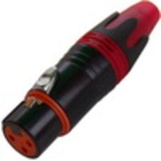 Гнездо CANON (XLR) 3pin под шнур, черное, Jinsanhu