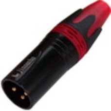 Штекер CANON (XLR) 3pin под шнур, черный, Jinsanhu