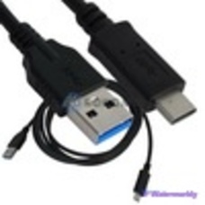 Шнур шт.USB А -шт.USB type C v3.0, 2м, черный