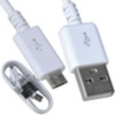 Шнур компьютерный штекер USB А - штекер miсro USB (Samsung), 1,5м, белый