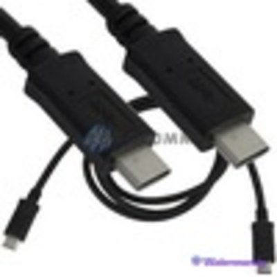 Шнур штекер USB тип С - штекер USB тип С, v.3.0, 1м, чёрный