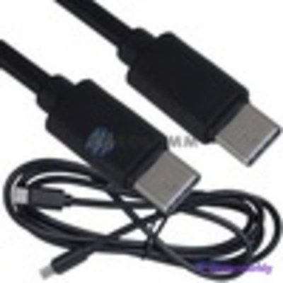 Шнур штекер USB type C - штекер USB type C, 1,5м., чёрный