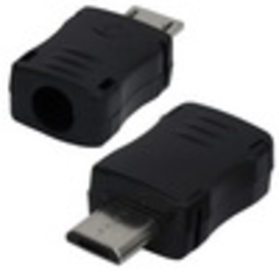 Штекер miсro USB (к Samsung) под шнур, пластик