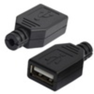 Гнездо USB тип A под шнур