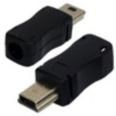 Штекер mini USB 5pin под шнур, пластик