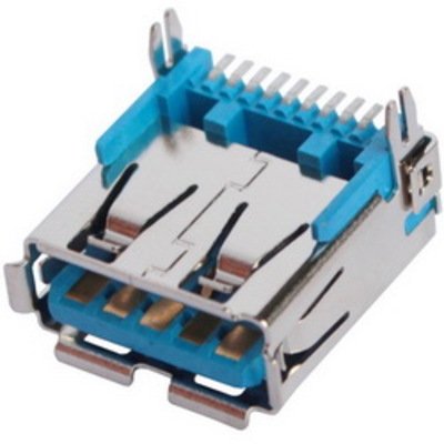 Гнездо USB 3.0 тип A, монтажное (тип 2)