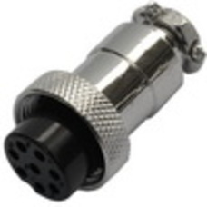 Разъём MIC 328, (гнездо), под кабель, 8pin, диам.-16мм, Tcom