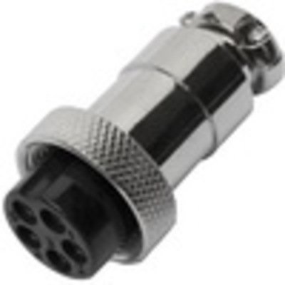 Разъём MIC 325, (гнездо), под кабель, 5pin, диам.-16мм