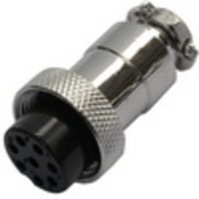 Разъём MIC 328, (гнездо), под кабель, 8pin, диам.-16мм
