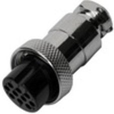 Разъём MIC 3210 big (гнездо), под кабель, 10pin, диам.-20мм