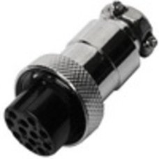Разъём MIC 3212 big (гнездо), под кабель, 12pin, диам.-20мм