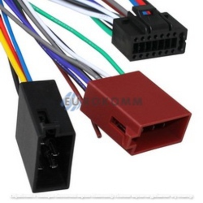 Перехідник автомагнітоли ISO 457001 KENWOOD -ISO з кабелем 20см