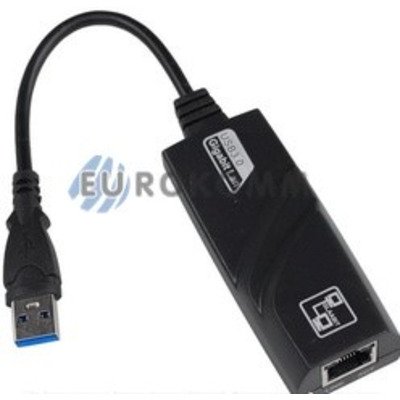 Переходник-адаптор ETHERNET USB 3.0 (штекер USB - гнездо 8P8C)