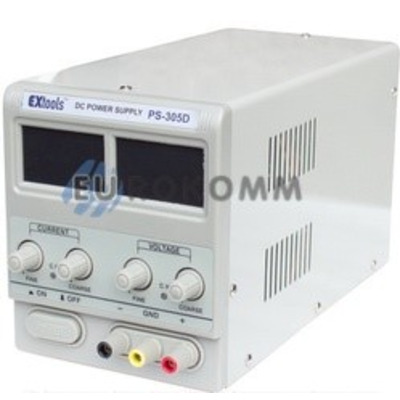 Лабораторный блок питания EXtools PS-305D, 30B, 5A