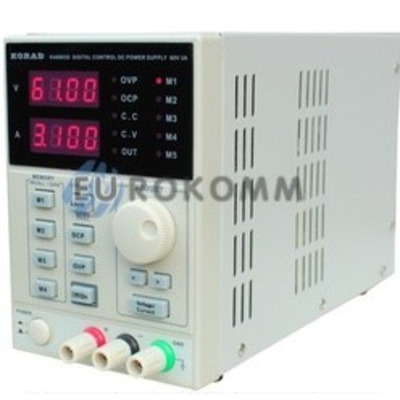 Лабораторный блок питания Korad KA6003D, 60B, 3A