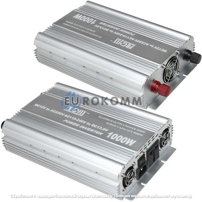 Инвертор 12V в 220V ProFix CH-1000W (макс.2000W) с зарядкой 10A