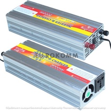 Инвертор 12V в 220V SUA-2000C с зарядкой 20A +USB