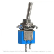 Тумблер SMTS-101 (ON-OFF) 2-х контактный, 1,5А, 250VAC
