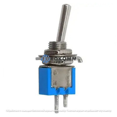 Тумблер SMTS-101 (ON-OFF) 2-х контактный, 1,5А, 250VAC