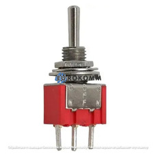 Тумблер MTS-103-А2 (ON-OFF-ON) 3-х контактный, 3A, 250VAC