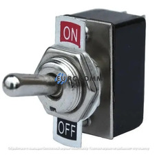 Тумблер KN3-1 (ON-OFF) 2-х контактный, 2A, 250VAC