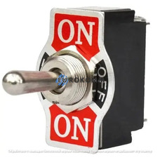Тумблер KN3(B)-123A (ON)-OFF-(ON) 3-х контактный, 10A, 250VAC