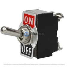 Тумблер KN3(B)-201 (ON-OFF) 4-х контактный, 6A 250VAC