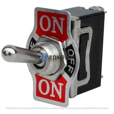 Тумблер KN3(С)-113A ON-OFF-(ON) 3-х контактный, 10А, 250VAC