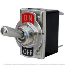 Тумблер KN3(С)-201Р (ON-OFF) 4-х контактный, 10А, 250VAC