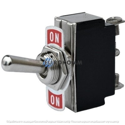 Тумблер KN3(B)-102 (ON-ON) 3-х контактный, 6A, 250VAC