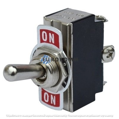 Тумблер KN3(B)-103 (ON-OFF-ON) 3-х контактный, 6A, 250VAC