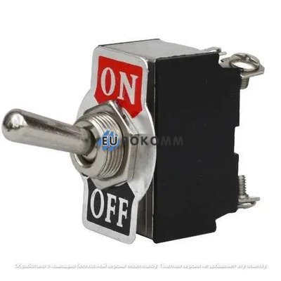 Тумблер KN3(B)-201 (ON-OFF) 4-х контактный, 6A 250VAC