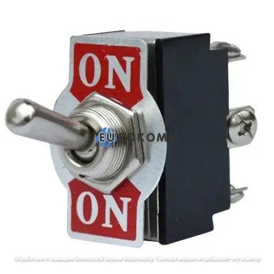 Тумблер KN3(B)-202 (ON-ON) 6-и контактный, 6A 250VAC