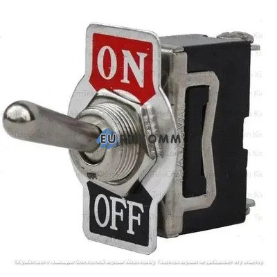 Тумблер KN3(С)-101А (ON-OFF) 2-х контактный, 10А, 250VAC