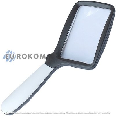 Лупа ручная NO.10863 c LED подсветкой, 3X размер 108х63мм (3AAA)