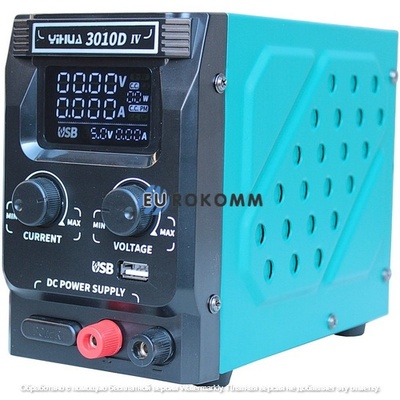 Лабораторный блок питания YIHUA 3010D-IV, 30В, 10А, 400Вт