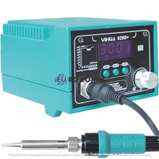 Паяльная станция YIHUA 939D+ с дисплеем, 22W (Max: 220W), 100-480°C, 8pin, зелёная