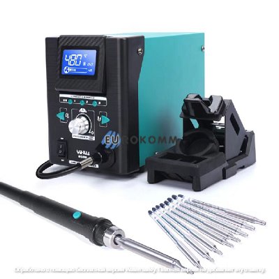 Термовоздушная станция YIHUA 8509-I, с дисплеем, 170W, 100…480°C + 8 насадок