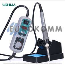 Паяльна станція портативна YIHUA 908D з дисплеєм, 18W(Max:130W), 90-480°C